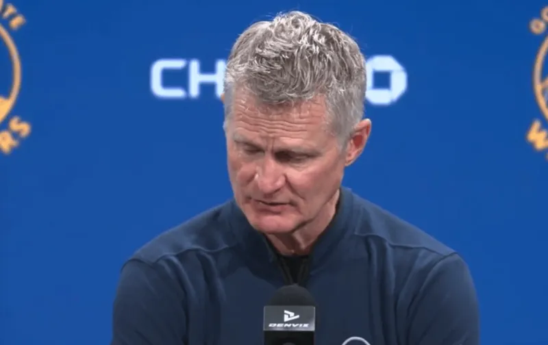 九游官网-科尔赛后全文：库里今日看起来有点生锈，他跟梅尔顿很互补